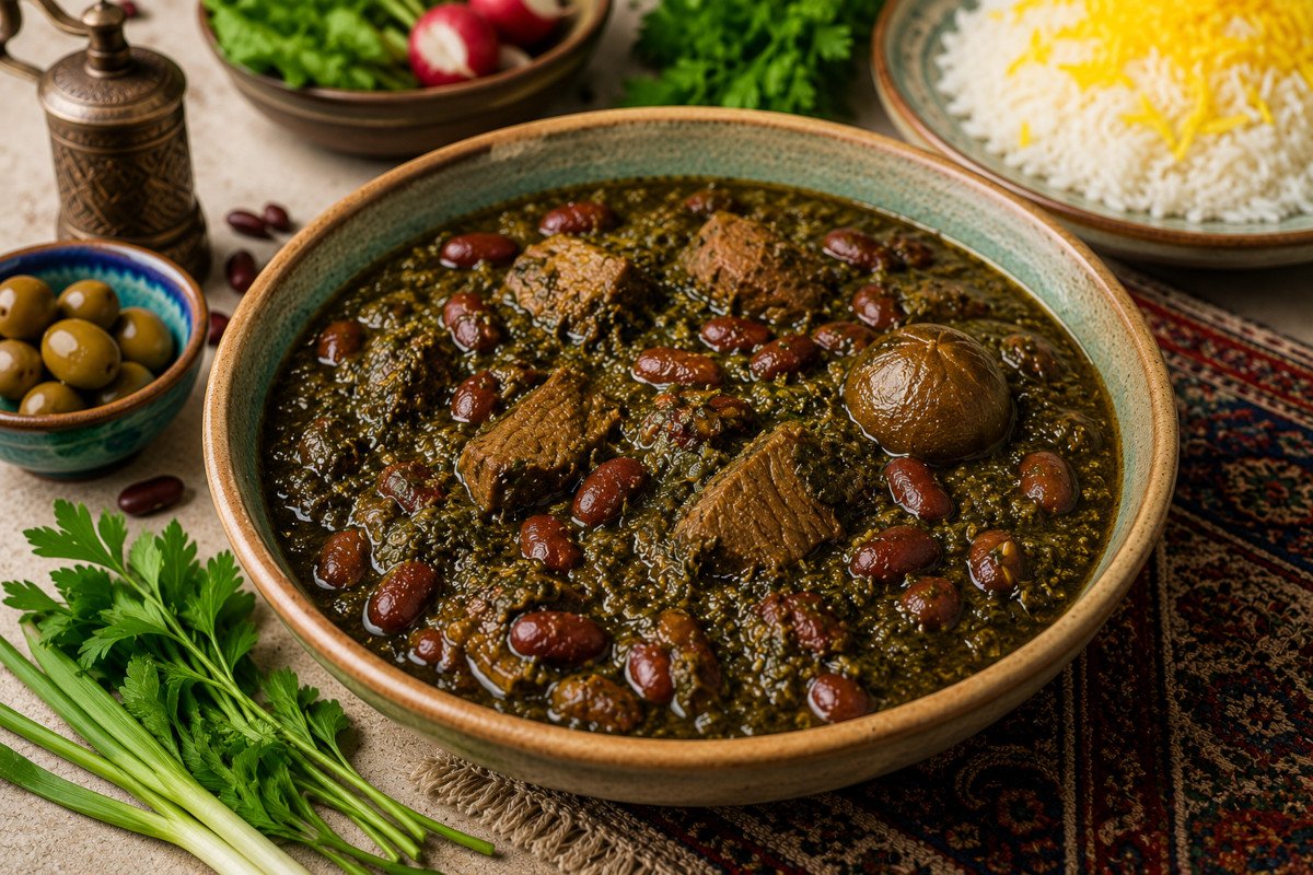 Ghormeh Sabzi: Iran’s Herb Stew and Unofficial National Dish