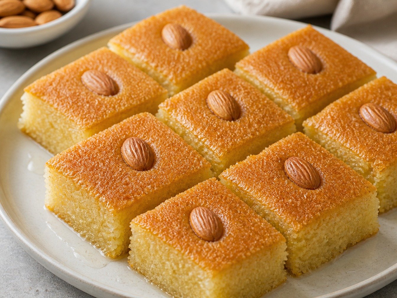 Basbousa: The Semolina Cake With a Dozen Regional Names