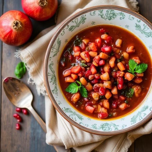 Rummaniyeh: Gaza’s Pomegranate and Lentil Stew, a Cuisine of Its Own