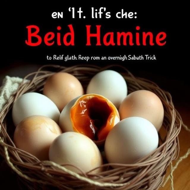 Beid Hamine: The Eggs That Turn Brown From an Overnight Sabbath Trick